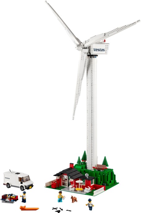 LEGO 10268 Turbina wiatrowa Vestas – ikona odnawialnej energii w wydaniu Duńczyków