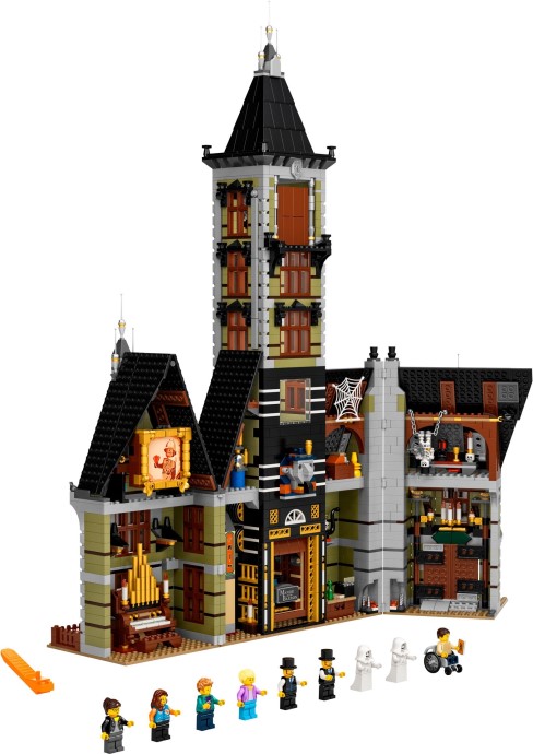 LEGO Icons 10273 Dom strachu – przypomnienie kultowego zestawu dla fanów mrocznego klimatu