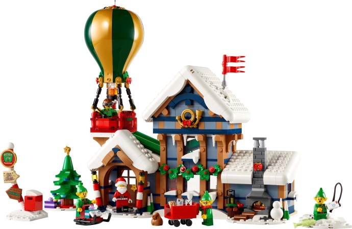 Nowość w serii Winter Village: LEGO Icons 10339 Świąteczny lot balonem