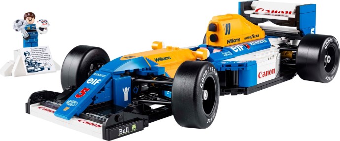 LEGO Icons Williams Racing FW14B (10353) oficjalnie zapowiedziany! Mistrzowski bolid Nigela Mansella z 1992 roku w marcu trafia do sprzedaży