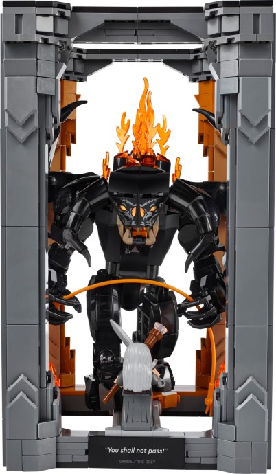 LEGO Icons 10367 Der Herr der Ringe: Balrog Bücherstütze – nowość w świecie Śródziemia