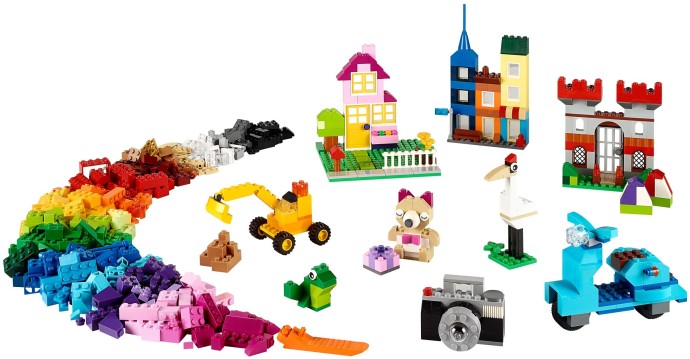 LEGO Classic 10698 Duże pudełko klocków kreatywnych – fundament absolutny każdej kolekcji