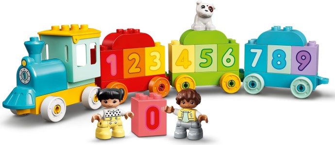 Nauka poprzez zabawę: LEGO DUPLO 10954 Pociąg z cyferkami idealny dla najmłodszych