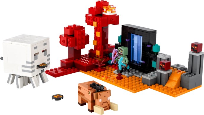 LEGO Minecraft 21255 Die Expedition zum Netherportal w świetnej cenie w ramach wyprzedaży