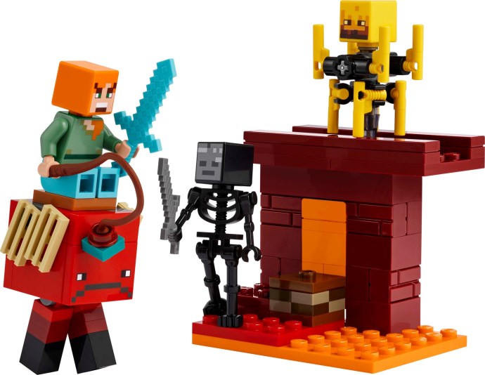 LEGO Minecraft 21266 Das Lava-Duell im Nether – nowość na styczeń 2025