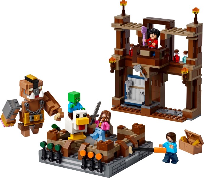 LEGO Minecraft: Okazja na zestaw 21272 Ring w Leśnym dworze z dużym rabatem