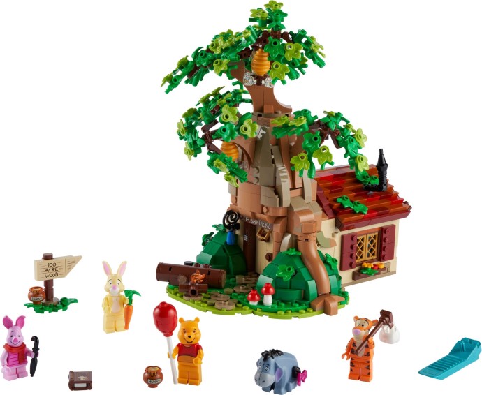 Wspomnienie uroczego zestawu LEGO Ideas 21326 Kubuś Puchatek i jego korzenie w platformie fanowskich projektów