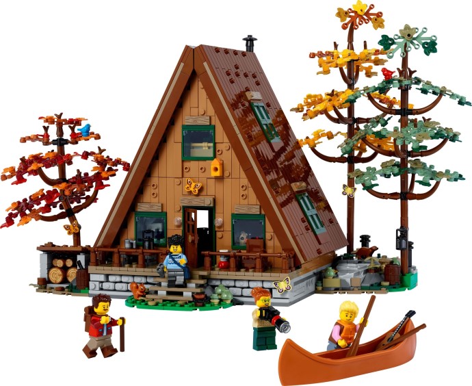 LEGO Ideas 21338 Chatka w kształcie litery A – urokliwy zakątek w Twojej kolekcji