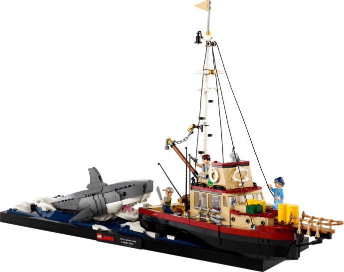 LEGO Ideas Szczęki (21350) oficjalnie zapowiedziane! Kultowy film Stevena Spielberga trafia do świata klocków