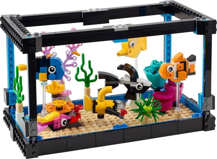 LEGO Icons 10366 Tropikalne Akwarium – podwodny świat w Twoim domu