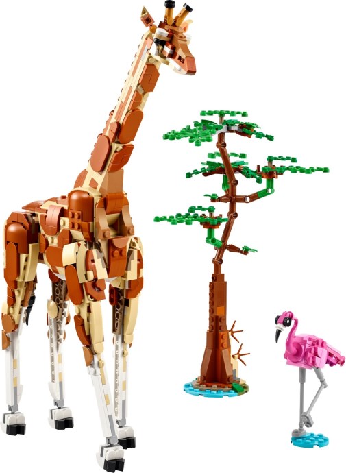 LEGO Creator 3 w 1: Dzikie zwierzęta z safari (31150) – kreatywna przygoda w sercu natury