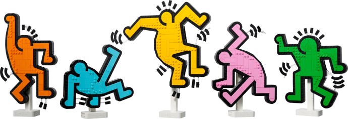 LEGO Art: Keith Haring – Tanzende Figuren (31216) oficjalnie zapowiedziane! Pop-art w klockowej odsłonie