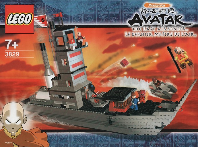 Klasyka z 2006 roku: Przypominamy zestaw LEGO Avatar: Fire Nation Ship (3829)