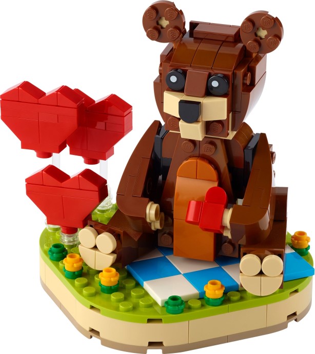 LEGO BrickHeadz Walentynkowy Miś (40462) – uroczy pomysł na prezent od serca