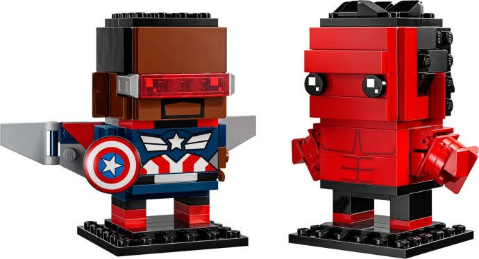 LEGO BrickHeadz 40668 Kapitan Ameryka i Czerwony Hulk – nowość ze świata Marvela