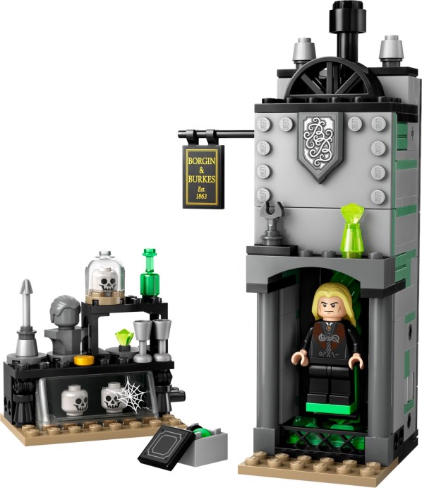 LEGO Harry Potter 40695 Borgin i Burkes: Sieć Fiuu – znamy szczegóły nowego zestawu promocyjnego