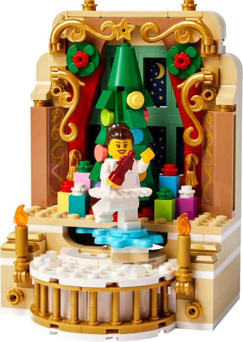 LEGO 40701 Scenka z baleriną i dziadkiem do orzechów – nowa świąteczna gratisowa perełka (GWP) na grudzień