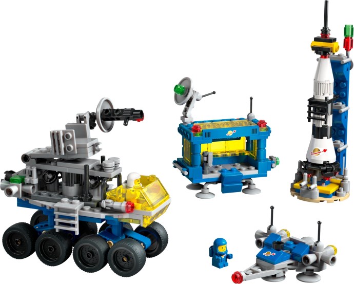 Sentymentalny powrót do przeszłości: LEGO 40712 Classic Space Micro Rocket Launchpad oficjalnie ujawnione!