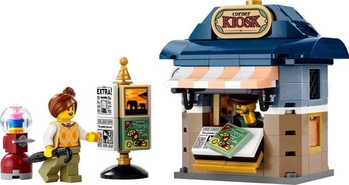 LEGO 40757 Kiosk na rogu – oficjalna zapowiedź wyjątkowego gratisu do nowego Modular Building