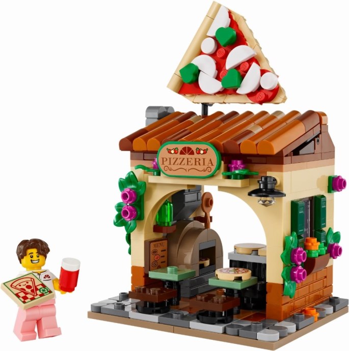 LEGO 40909 Restaurants of the World: Italy – włocha architektura w mikroskali na celowniku fanów