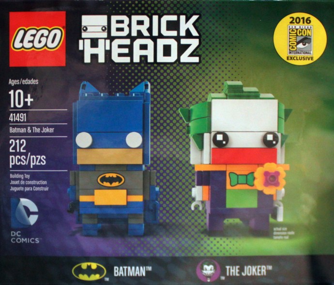 LEGO BrickHeadz Figurka Batmana 8 w 1 (40748) – Mroczny Rycerz w ośmiu wyjątkowych odsłonach