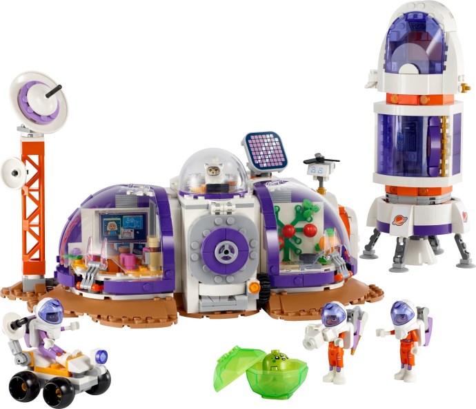 LEGO Friends 42605 Stacja kosmiczna i rakieta – kosmiczna przygoda w zasięgu ręki