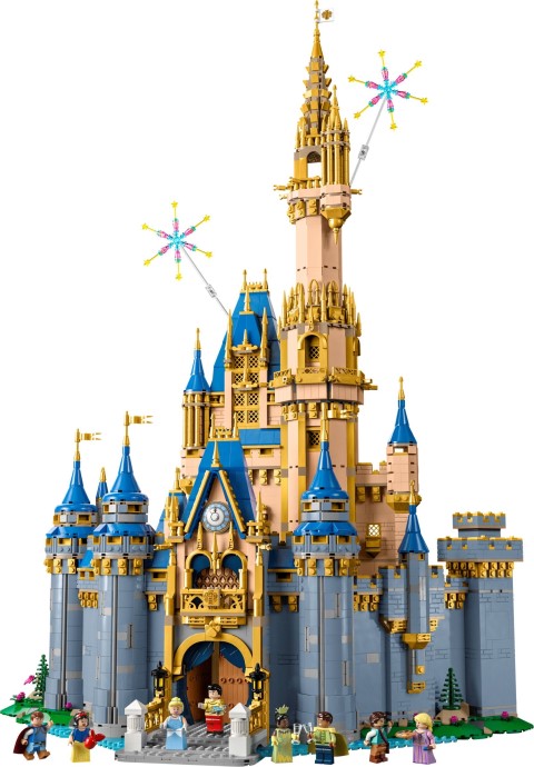 LEGO Disney Zamek Disneya (43222) – imponująca ikona popkultury w wydaniu z klocków
