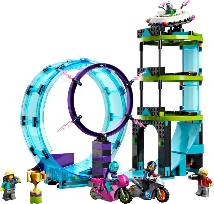 LEGO City 60361 Ekstremalne wyzwanie kaskaderskie – emocjonująca zabawa w akrobacje