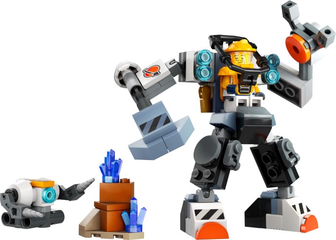 LEGO City 60428 Mech budowlany – kosmiczna przygoda w zasięgu ręki