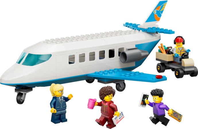 LEGO City 60492 Samolot pasażerski – Nowy model trafia do serii pojazdów miejskich