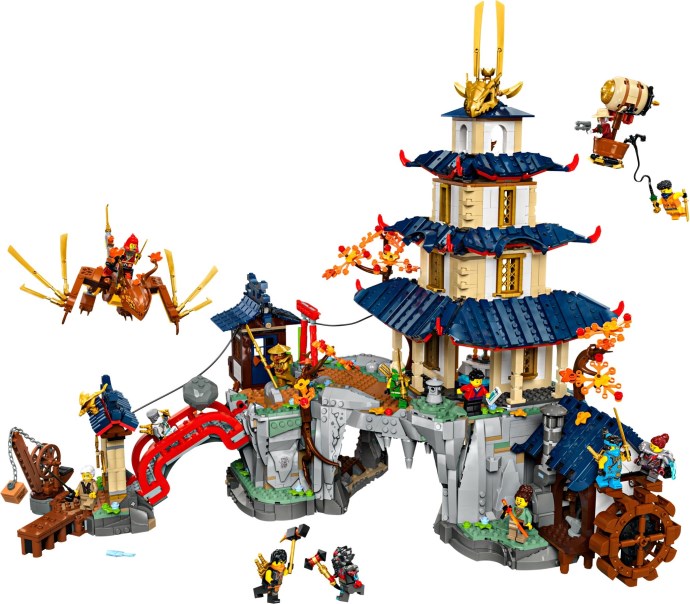 LEGO Ninjago Tournament Temple City (71814) – nowa, imponująca konstrukcja dla fanów serii