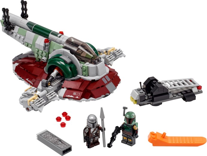 Kultowy Boba Fett Starfighter z LEGO Star Wars – przegląd zestawu 75312