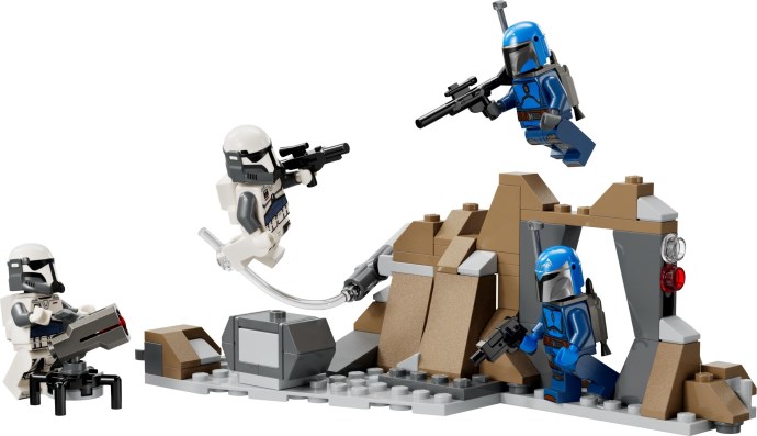 LEGO Star Wars 75373: Powrót na Mandalorę w nowym zestawie typu Battle Pack