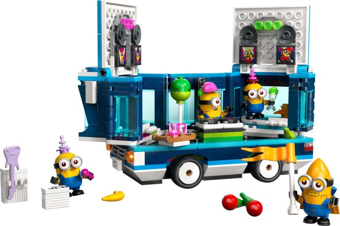 LEGO Minions i Party Bus (75581) – ruszaj w trasę z wesołą ekipą