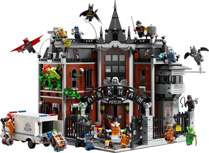 LEGO DC Batman Arkham Asylum (76300) oficjalnie zapowiedziane – gigantyczna baza złoczyńców z Gotham