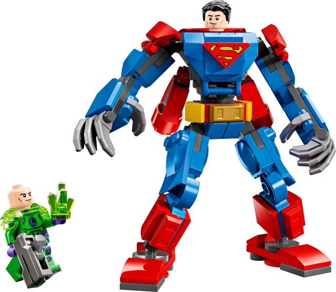 Superman wkracza do akcji: Nowy zestaw LEGO DC 76302 Superman Mech vs. Lex Luthor