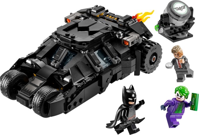 Świetna promocja na LEGO DC: Tumbler Batmana™ kontra Dwie Twarze i Joker™ (76303) w rewelacyjnej cenie!