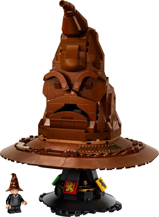 Magia w Twoim domu: LEGO Harry Potter 76429 Tiara Przydziału z interaktywnym klockiem dźwiękowym