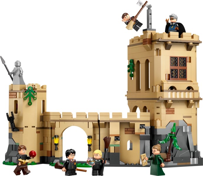 Okazja na zestaw LEGO Harry Potter 76447 Zamek Hogwart: lekcja latania na miotle w obniżonej cenie