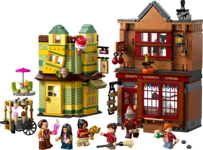 Okazja na zestaw LEGO Harry Potter 76452 Markowy sprzęt do Quidditcha i Lodziarnia w promocyjnej cenie