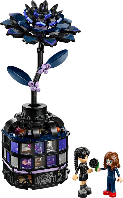 LEGO Wednesday: Czarna Dahlia (76784) oficjalnie zapowiedziana! Mroczny zestaw botaniczny już w sierpniu