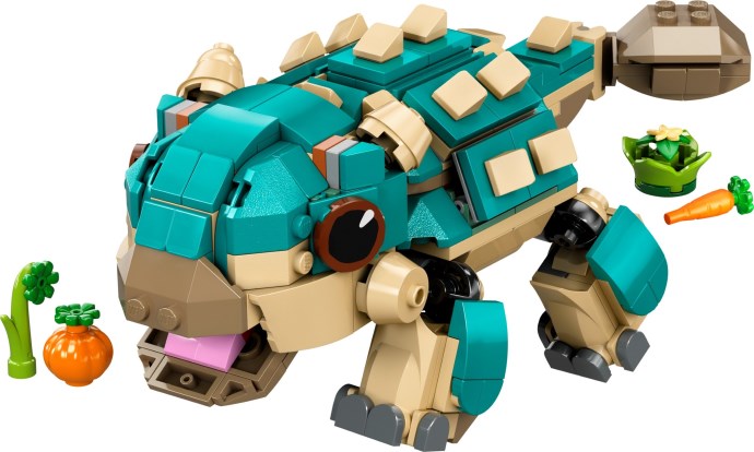 LEGO Jurassic World 76962 Baby Bumpy: Ankylosaurus – budowalny dinozaur z serialu Chaos Theory