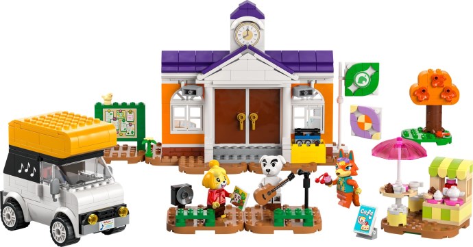LEGO Animal Crossing 77052 Koncert K.K. na placu – muzyczna gratka dla fanów serii