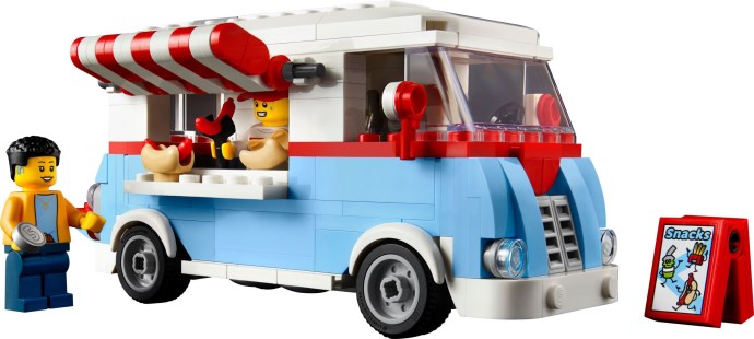 Retro food truck