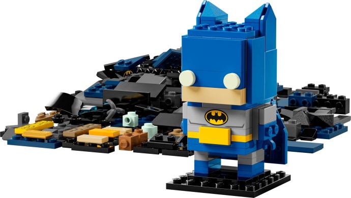 Postać z BrickHeadz w stylu Batmana