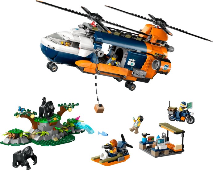 Helikopter ratunkowy dżungli