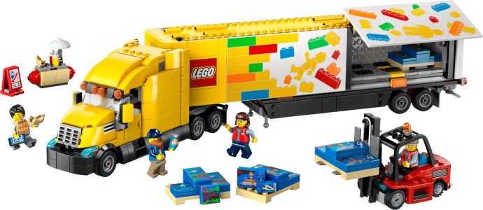 Większa ciężarówka dostawcza LEGO