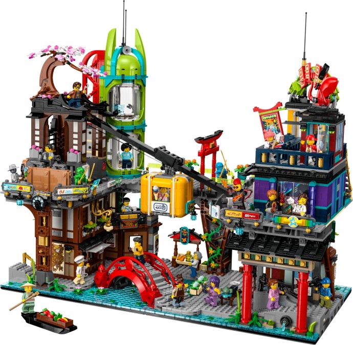 Rynki w NINJAGO City