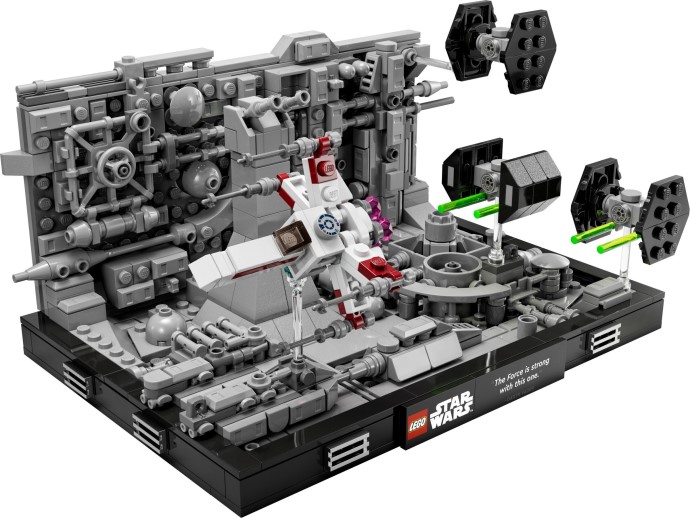 Składamy LEGO #75329 Diorama z biegu w rowie na Tattooinie (665 elementów) — pełna relacja z budowy i test spasowania klocków