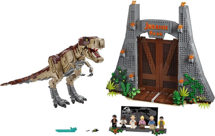 Park Jurajski: T. rex w wersji z klocków